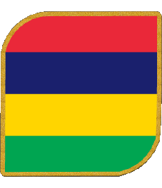 Banderas África Isla mauricio Plaza 