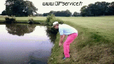 Humor -  Fun Sports Golf Fail 