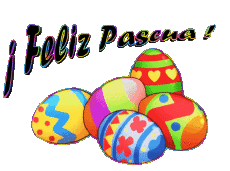 Mensajes - Smiley Español Feliz Pascua 05 