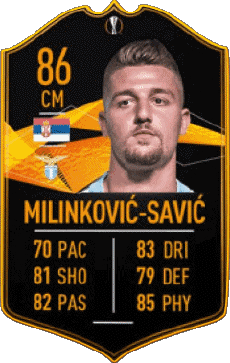 Multimedia Videospiele F I F A - Karten Spieler Serbien Sergej Milinkovic-Savic 