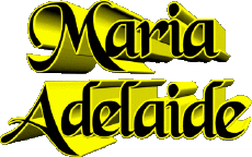 First Names FEMININE - Italy M Composed Maria Adelaide 