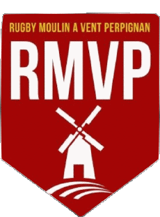 Sports Rugby Club France Logo Dept 66 Moulin à Vent Perpignan 