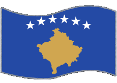 Flags Europe Kosovo Rectangle 