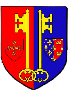 Wappen-Fahnen Frankreich Abteilungen - Städte 31 BLAGNAC Wappen