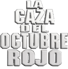 Multimedia V International Jagd auf roter Oktober Spanisches Logo 