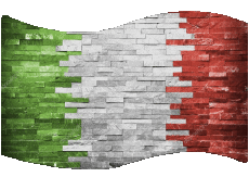 Drapeaux Europe Italie National Rectangle 