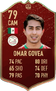 Multimedia Vídeo Juegos F I F A - Jugadores  cartas México Omar Govea 