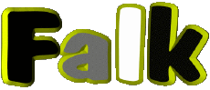 Vorname Mann - Deutschland F Falk 