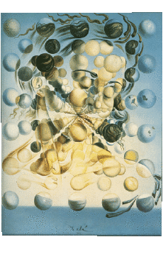 Umorismo -  Fun Pittore di artisti Salvador Dali 