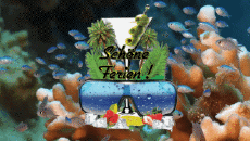 Messages German Schöne Ferien Animated Background 006 