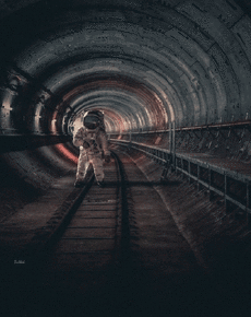 Umorismo -  Fun GIF Artista THE GLITCH 