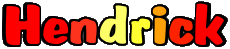 Vorname MANN - Frankreich H Hendrick 