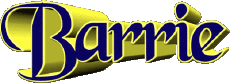 First Names MASCULINE -  UK - USA - IRL - AUS - NZ B Barrie 