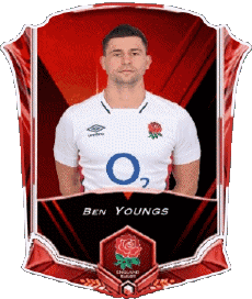 Sportivo Rugby - Giocatori Inghilterra Ben Youngs 