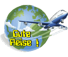 Messages German Gute Reise Transparent Background 06 