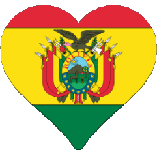 Fahnen Amerika Bolivien Verschiedene 