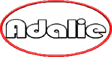 Prénoms FEMININ - Allemagne A Adalie 