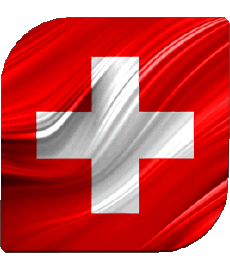 Banderas Europa Suiza Plaza 