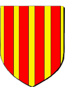 Blasón-Banderas Francia Departamentos - Ciudades 66 Pyrenees Orientales 