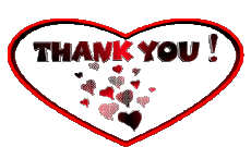 Mensajes Inglés Thank You Corazón 