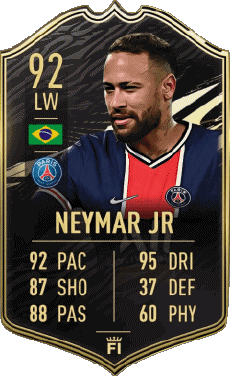 Multimedia Videospiele F I F A - Karten Spieler Brasilien Neymar da Silva Santos Júnior 