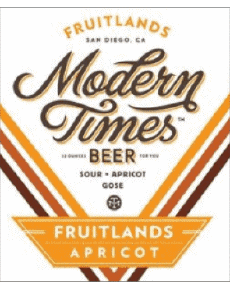 Fruitlands Apricot-Getränke Bier USA Modern Times Fruitlands Apricot