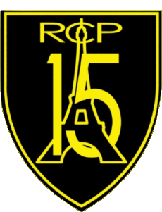 Sports Rugby Club France Logo Dept 75 RC Paris 15 