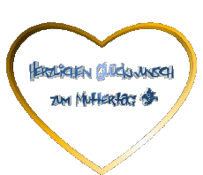 Messages German Herzlichen Glückwunsch zum Muttertag 01 