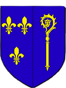 Wappen-Fahnen Frankreich Abteilungen - Städte 07 VILLENEUVE DE BERG Wappen