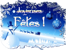 Messages Français Joyeuses Fêtes (Noël) Serie 22 