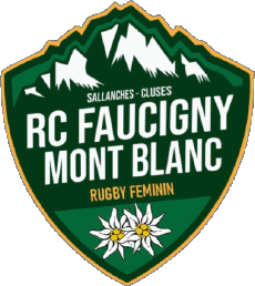 Deportes Rugby Club Francia Logo Dept 74 RC Faucigny Mont Blanc Féminin 