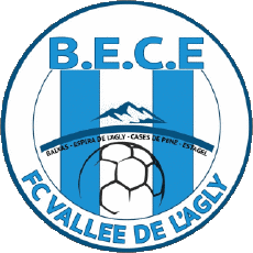 Sports FootBall Club France Logo Occitanie 66 - Pyrénées-Orientales B.E.C.E. FC Vallee de l'Agly 