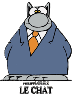 Multi Media Comic Strip Le chat - Philippe Geluck 