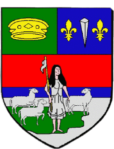 Banderas Francia Departamentos - Ciudades 92 GENNEVILLIERS 