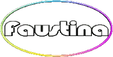 Prénoms FEMININ - Espagne F Faustina 