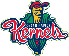 Deportes Béisbol U.S.A - Midwest League Cedar Rapids Kernels 