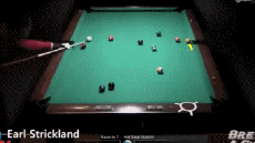 Earl Strickland-Humor -  Fun Sports Pool Table Best Off Shot 02 Earl Strickland