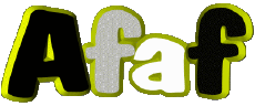 Nombre FEMENINO - Magreb Musulmán A Afaf 
