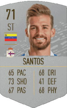 Multi Média Jeux Vidéo F I F A - Joueurs Cartes Vénézuéla Christian Santos 