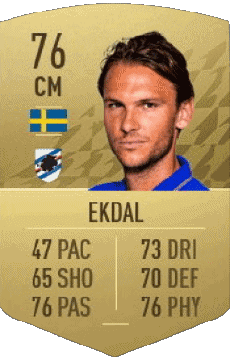 Multi Media Video Games F I F A - Card Players Sweden Albin Ekdal 