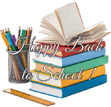 Nachrichten Englisch Happy Back to School Transparenter Hintergrund 006 