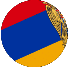 Flags Asia Armenia Sphere - Cube 