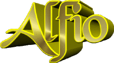 First Names MASCULINE - Italy A Alfio 