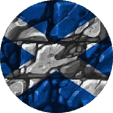Flags Europe Scotland Round 