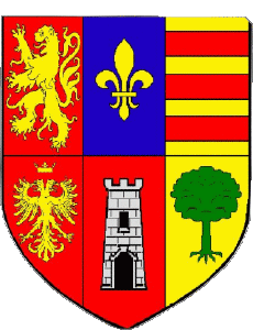 Fahnen Frankreich Abteilungen - Städte 09 PAMIERS 