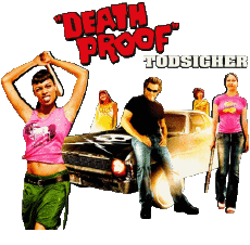 Multimedia Películas Internacional Death Proof Logotipo Alemán (Todsicher) 