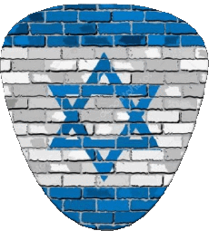 Banderas Asia Israel Forma 01 