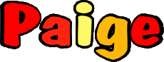 Nome FEMMINILE  - UK - USA - IRL - AUS - NZ P Paige 