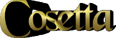 Nombre FEMENINO - Italia C Cosetta 