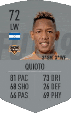 Multi Média Jeux Vidéo F I F A - Joueurs Cartes Honduras Romell Quioto 